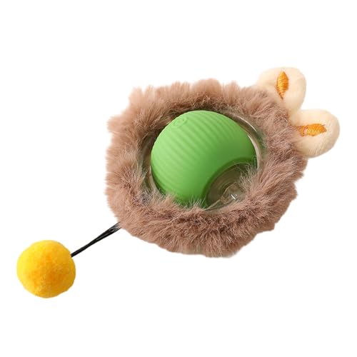 Shienfir Kaubeständiges Haustierspielzeug, interaktiver Silikon-Rollball für Haustiere, langlebig, sicher, bewegungsaktivierte Hunde Grün A Shienfir Kaubeständiges Haustierspielzeug, interaktiver Silikon-Rollball für Haustiere, langlebig, sicher, bewegungsaktivierte Hunde Grün A von Shienfir