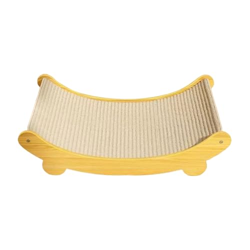 Shienfir Kratzbaum aus Sisal, gemütliches Bett, 2-in-1, rutschfestes Kratzbrett für natürliche Bedürfnisse, verschleißfester Lounge-Möbelschutz L Shienfir Kratzbaum aus Sisal, gemütliches Bett, 2-in-1, rutschfestes Kratzbrett für natürliche Bedürfnisse, verschleißfester Lounge-Möbelschutz L von Shienfir