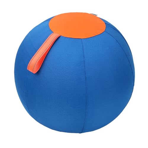 Shienfir Langlebiges aufblasbares Ballspielzeug mit Handpumpe, Hundebälle hüten, Pferd, verdickt, bruchsicher, Kratzfest, Training, stimuliert das Selbstvertrauen der Sinne Blau Shienfir Langlebiges aufblasbares Ballspielzeug mit Handpumpe, Hundebälle hüten, Pferd, verdickt, bruchsicher, Kratzfest, Training, stimuliert das Selbstvertrauen der Sinne Blau von Shienfir