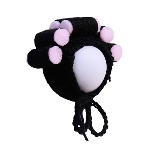 Shienfir Lustige Haustier-Kopfbedeckung, Hunde-Kopfbedeckung, Bezaubernde lustige Haustier-Hut-Perücke mit Haarrollen, elastischer Strick-Schnürriemen, Rutschfester Katzen-Party-Cosplay-Kopfschmuck Shienfir Lustige Haustier-Kopfbedeckung, Hunde-Kopfbedeckung, Bezaubernde lustige Haustier-Hut-Perücke mit Haarrollen, elastischer Strick-Schnürriemen, Rutschfester Katzen-Party-Cosplay-Kopfschmuck von Shienfir