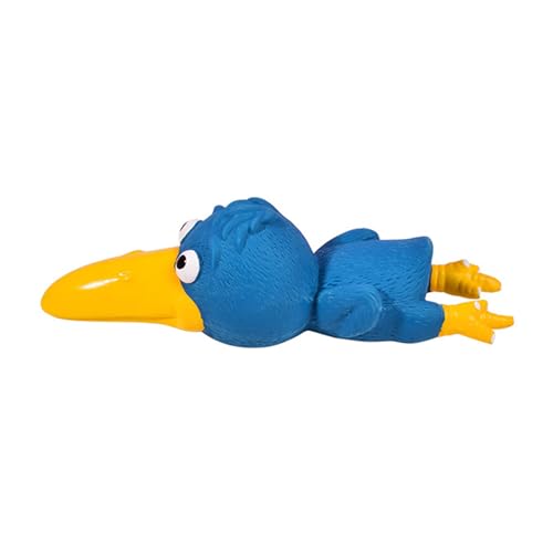 Shienfir Lustiges Hundespielzeug in Hühnerform, quietschendes Huhn für Hunde, interaktives Haustier, Kauen, Welpen, Zahnreinigung, schreiendes Latex, Linderung von Langeweile Blau Shienfir Lustiges Hundespielzeug in Hühnerform, quietschendes Huhn für Hunde, interaktives Haustier, Kauen, Welpen, Zahnreinigung, schreiendes Latex, Linderung von Langeweile Blau von Shienfir