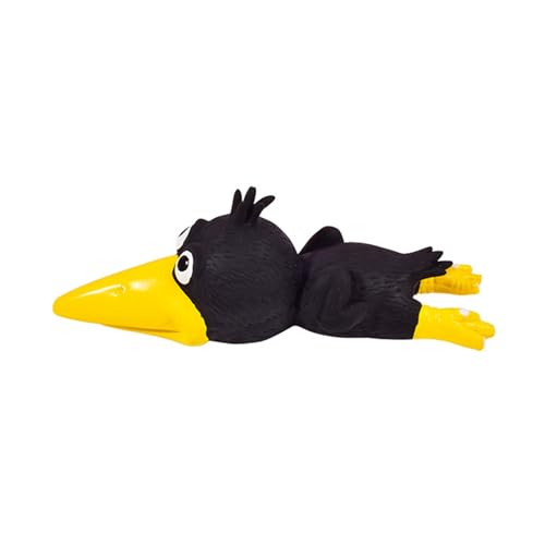 Shienfir Lustiges Hundespielzeug in Hühnerform, quietschendes Huhn für Hunde, interaktives Haustier, Kauen, Welpen, Zahnreinigung, schreiendes Latex, Linderung von Langeweile Schwarz Shienfir Lustiges Hundespielzeug in Hühnerform, quietschendes Huhn für Hunde, interaktives Haustier, Kauen, Welpen, Zahnreinigung, schreiendes Latex, Linderung von Langeweile Schwarz von Shienfir