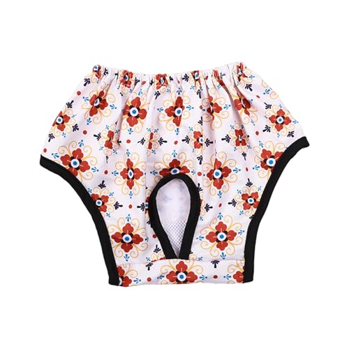 Shienfir Menstruationshose für Haustiere, wiederverwendbar, waschbar, für läufige Hündinnen, Windelzyklus, physiologische Menstruationshöschen, atmungsaktive Hygieneshorts Rot L Shienfir Menstruationshose für Haustiere, wiederverwendbar, waschbar, für läufige Hündinnen, Windelzyklus, physiologische Menstruationshöschen, atmungsaktive Hygieneshorts Rot L von Shienfir