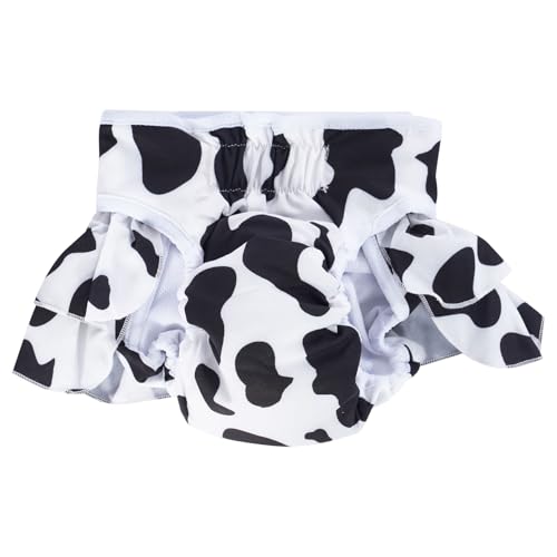 Shienfir Menstruationswindeln für Hunde, Damenhygienehose, Haustier-Menstruationshose für Hunde, waschbar, Wärmezyklus, wiederverwendbar, atmungsaktiv, saugfähig, auslaufsicher Weiß XL Shienfir Menstruationswindeln für Hunde, Damenhygienehose, Haustier-Menstruationshose für Hunde, waschbar, Wärmezyklus, wiederverwendbar, atmungsaktiv, saugfähig, auslaufsicher Weiß XL von Shienfir
