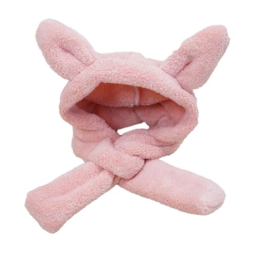 Shienfir Niedliche Haustiermütze Haustiermütze Bequeme Winter Hund Hut Schal Coral Fleece Katze Kopfbedeckung mit dreidimensionalen Ohren Haustierbedarf Langlebige Haustiermütze Rosa XL Shienfir Niedliche Haustiermütze Haustiermütze Bequeme Winter Hund Hut Schal Coral Fleece Katze Kopfbedeckung mit dreidimensionalen Ohren Haustierbedarf Langlebige Haustiermütze Rosa XL von Shienfir