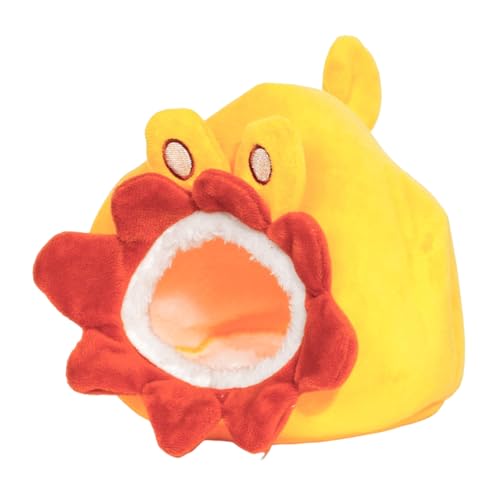 Shienfir Niedliches, exquisites Hamsternest, Cartoon-Hamsternest, halbgeschlossenes Haustierhaus für Meerschweinchen, warmes, gemütliches Bett für Herbst und Winter, Hamsternest im Cartoon-Stil Ge Shienfir Niedliches, exquisites Hamsternest, Cartoon-Hamsternest, halbgeschlossenes Haustierhaus für Meerschweinchen, warmes, gemütliches Bett für Herbst und Winter, Hamsternest im Cartoon-Stil Ge von Shienfir
