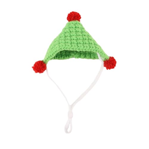 Shienfir Niedliches Haustierzubehör, Strickmütze, Hamster, Hand, kleine Tiere, mit verstellbarem Riemen, für Schlangen, Eidechsen, Hamster, Bartagamen, Grün Shienfir Niedliches Haustierzubehör, Strickmütze, Hamster, Hand, kleine Tiere, mit verstellbarem Riemen, für Schlangen, Eidechsen, Hamster, Bartagamen, Grün von Shienfir