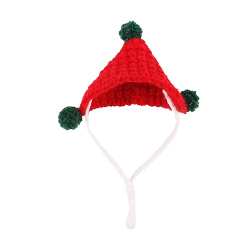 Shienfir Niedliches Haustierzubehör, Strickmütze, Hamster, Hand, kleine Tiere, mit verstellbarem Riemen, für Schlangen, Eidechsen, Hamster, Bartagamen, Rot Shienfir Niedliches Haustierzubehör, Strickmütze, Hamster, Hand, kleine Tiere, mit verstellbarem Riemen, für Schlangen, Eidechsen, Hamster, Bartagamen, Rot von Shienfir