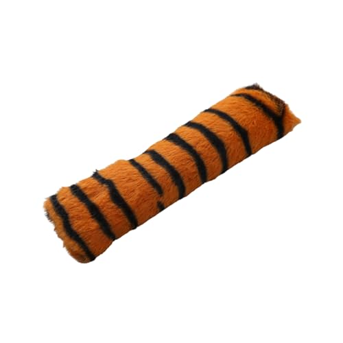 Shienfir Niedliches Katzenkissen, bissfestes Plüschtier, langes Design, Tigerschwanz, Haustier für Katzen, reduziert Angst, Langeweile, enthält Katzenminze, Neugier Bräunen Shienfir Niedliches Katzenkissen, bissfestes Plüschtier, langes Design, Tigerschwanz, Haustier für Katzen, reduziert Angst, Langeweile, enthält Katzenminze, Neugier Bräunen von Shienfir
