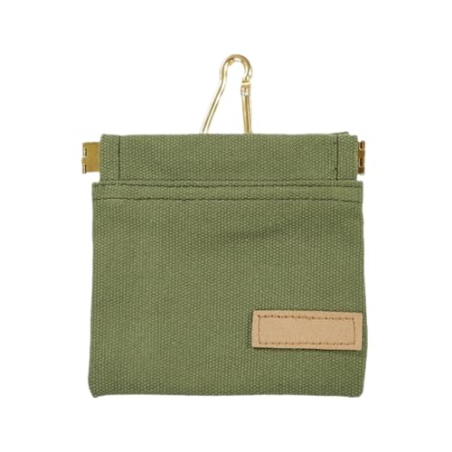 Shienfir Ölbeständiger Hundefutterbeutel im Vintage-Stil, Leckerlibeutel aus Segeltuch, Haustier-Snack, tragbar, freihändige Beschichtung, wasserdicht, mit selbstschließender Öffnung für Welpen Shienfir Ölbeständiger Hundefutterbeutel im Vintage-Stil, Leckerlibeutel aus Segeltuch, Haustier-Snack, tragbar, freihändige Beschichtung, wasserdicht, mit selbstschließender Öffnung für Welpen von Shienfir