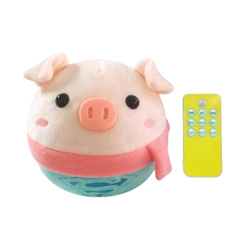 Shienfir Plüsch-Hundespielzeug mit Sound, Übung für Hunde, Cartoon-Schwein-Form, sprechend, quietschend, elektronischer Ball, Heimtierbedarf, interaktive Bewegung C Shienfir Plüsch-Hundespielzeug mit Sound, Übung für Hunde, Cartoon-Schwein-Form, sprechend, quietschend, elektronischer Ball, Heimtierbedarf, interaktive Bewegung C von Shienfir
