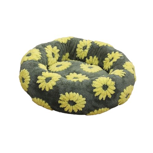 Shienfir Großes, rundes Hundebett mit erhöhten Kanten, Donut-Katzennest, Plüsch, weiches Haustier für Katzen, kleine Hunde, rutschfest, beruhigend, warm, Linderung von Gelenkschmerzen, gemütlich Shienfir Großes, rundes Hundebett mit erhöhten Kanten, Donut-Katzennest, Plüsch, weiches Haustier für Katzen, kleine Hunde, rutschfest, beruhigend, warm, Linderung von Gelenkschmerzen, gemütlich von Shienfir