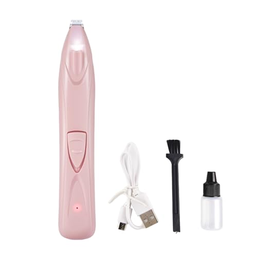 Shienfir Scharfer Hundekrallenschneider, elektrischer Tierhaarschneider, wiederaufladbarer USB-Hundeschneider mit LED-Licht, leiser Haustierkrallenschneider für Katzen, Hunde, Pfoten, Gesicht, Ohren Shienfir Scharfer Hundekrallenschneider, elektrischer Tierhaarschneider, wiederaufladbarer USB-Hundeschneider mit LED-Licht, leiser Haustierkrallenschneider für Katzen, Hunde, Pfoten, Gesicht, Ohren von Shienfir