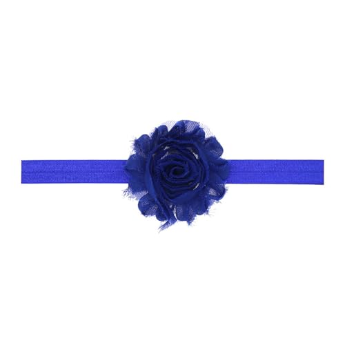 Shienfir Schönes Haustier-Halsband mit Blumenmuster, bunt, langlebig, für Hochzeit, Party, Königsblau von Shienfir