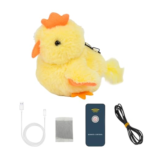 Shienfir Sichere Materialien Katzenspielzeug USB Wiederaufladbar Flattern Interaktiver Plüschschläger Eule Huhn mit Bewegungssensor Quietschende Katzenminze Zwitschernde Tiere Elektrisch B Shienfir Sichere Materialien Katzenspielzeug USB Wiederaufladbar Flattern Interaktiver Plüschschläger Eule Huhn mit Bewegungssensor Quietschende Katzenminze Zwitschernde Tiere Elektrisch B von Shienfir