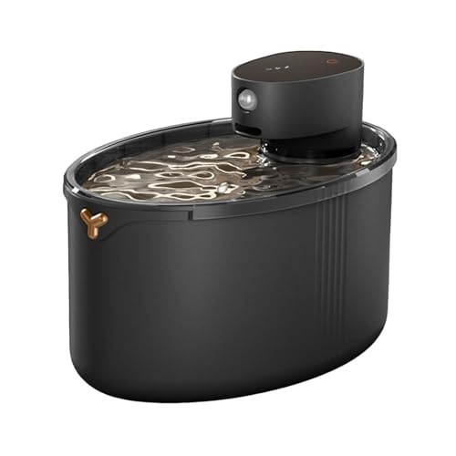 Shienfir Sicherer, stromschlagfreier Katzenwasserbrunnen, Haustiertrinkbrunnen, 2,5 l, kabelloser, batteriebetriebener Spender, automatisch, kabellos, für Katzen Blau Shienfir Sicherer, stromschlagfreier Katzenwasserbrunnen, Haustiertrinkbrunnen, 2,5 l, kabelloser, batteriebetriebener Spender, automatisch, kabellos, für Katzen Blau von Shienfir