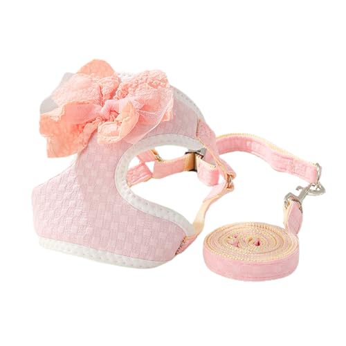 Shienfir Süße Bowknot Ente Haustier Geschirr Weste mit Leine Einfarbig Step-in Verstellbare Schnalle Ausbruchsicher Atmungsaktiv Kleine Hund Welpen Katze Brust Liefert Rosa M Shienfir Süße Bowknot Ente Haustier Geschirr Weste mit Leine Einfarbig Step-in Verstellbare Schnalle Ausbruchsicher Atmungsaktiv Kleine Hund Welpen Katze Brust Liefert Rosa M von Shienfir