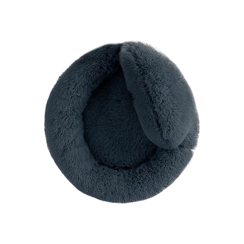 Shienfir Tiefschlaf-Haustierbett, Nest, Stützkissen, beruhigendes Hundeplüsch, weiches, Flauschiges Kunstfell, rutschfest, für Welpen, wärmend, gemütlicher Donut für kleine, mittelgroße und gr Shienfir Tiefschlaf-Haustierbett, Nest, Stützkissen, beruhigendes Hundeplüsch, weiches, Flauschiges Kunstfell, rutschfest, für Welpen, wärmend, gemütlicher Donut für kleine, mittelgroße und gr von Shienfir