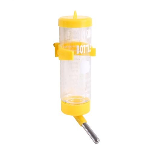 Shienfir Wasserflasche im Käfigstil für kleine Tiere, auslaufsicherer Hamsterball. Hier ist eine Produkttitelliste mit Skala, tropffreier Trinkbrunnen zum Aufhängen Gelb 125ml Shienfir Wasserflasche im Käfigstil für kleine Tiere, auslaufsicherer Hamsterball. Hier ist eine Produkttitelliste mit Skala, tropffreier Trinkbrunnen zum Aufhängen Gelb 125ml von Shienfir