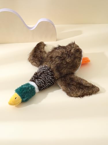 Shineyidoor Realistische Enten, quietschendes Hundespielzeug für aggressive Kauer, lustiges Hunde-Kauspielzeug, unzerstörbares Hundespielzeug für Welpen, kleine, mittelgroße und große Hunde, robustes Shineyidoor Realistische Enten, quietschendes Hundespielzeug für aggressive Kauer, lustiges Hunde-Kauspielzeug, unzerstörbares Hundespielzeug für Welpen, kleine, mittelgroße und große Hunde, robustes von Shineyidoor