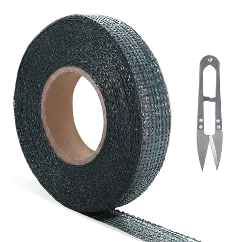 2 Rolle Pflanzenbinder Baumanbinder, Baumbinder Pflanzenband, 3cmx50m Baumbefestigung Bindeband, Juteband Garten Juteband Grün, für Garten Zum Fixieren Und Binden Von Bäumen von ShinherYee