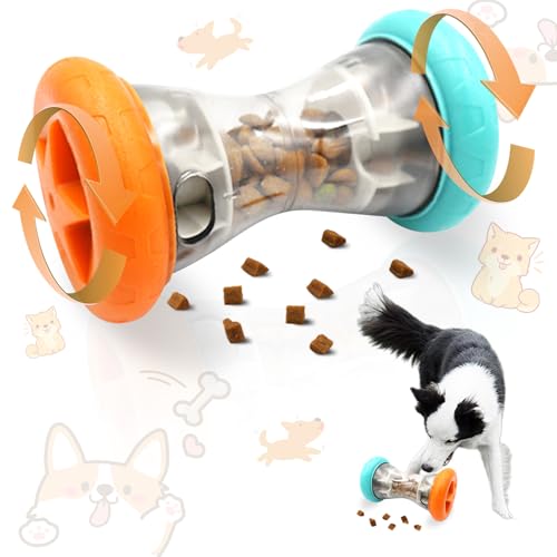 Shinybox Interaktives Hundespielzeug – Intelligentes Langsam Feeder Roll-Spielzeug, Leckerli-Spender für Mentale Stimulation & Gesunde Essgewohnheiten, Ideal für Kleine & Mittelgroße Hunde Shinybox Interaktives Hundespielzeug – Intelligentes Langsam Feeder Roll-Spielzeug, Leckerli-Spender für Mentale Stimulation & Gesunde Essgewohnheiten, Ideal für Kleine & Mittelgroße Hunde von Shinybox