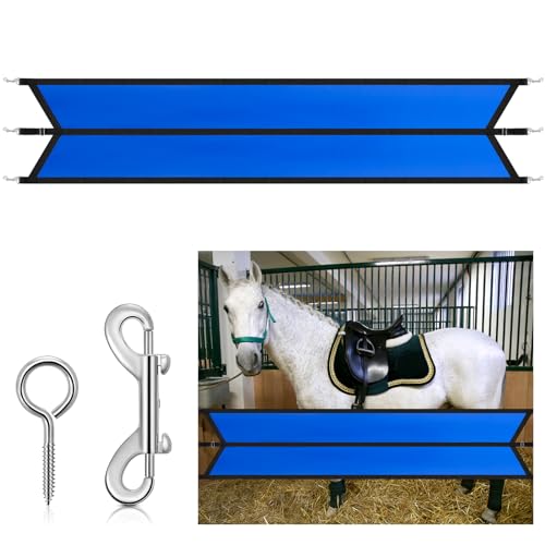 Shinylin Gang-Stallschutz für Pferde, 326 x 54 cm, entworfen, um das Pferd sicher im Stall zu halten, verstellbare Gurte und stabile Hardware im Lieferumfang enthalten Shinylin Gang-Stallschutz für Pferde, 326 x 54 cm, entworfen, um das Pferd sicher im Stall zu halten, verstellbare Gurte und stabile Hardware im Lieferumfang enthalten von Shinylin