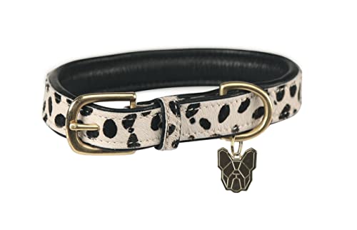 Digby & Fox Hundehalsband, Kuhhaar, Größe XXL, gepunktet Digby & Fox Hundehalsband, Kuhhaar, Größe XXL, gepunktet von Shires