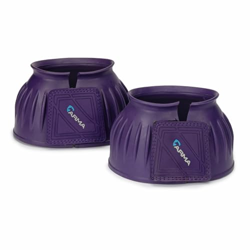 Shires ARMA Touch Close Over Reach Boots Cob Purple von Shires