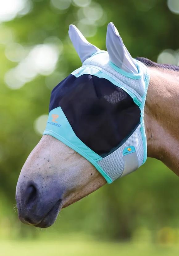 Shires Air Motion Fliegenmaske mit Ohren Gr. Shetty, Aqua Shires Air Motion Fliegenmaske mit Ohren Gr. Shetty, Aqua von Shires