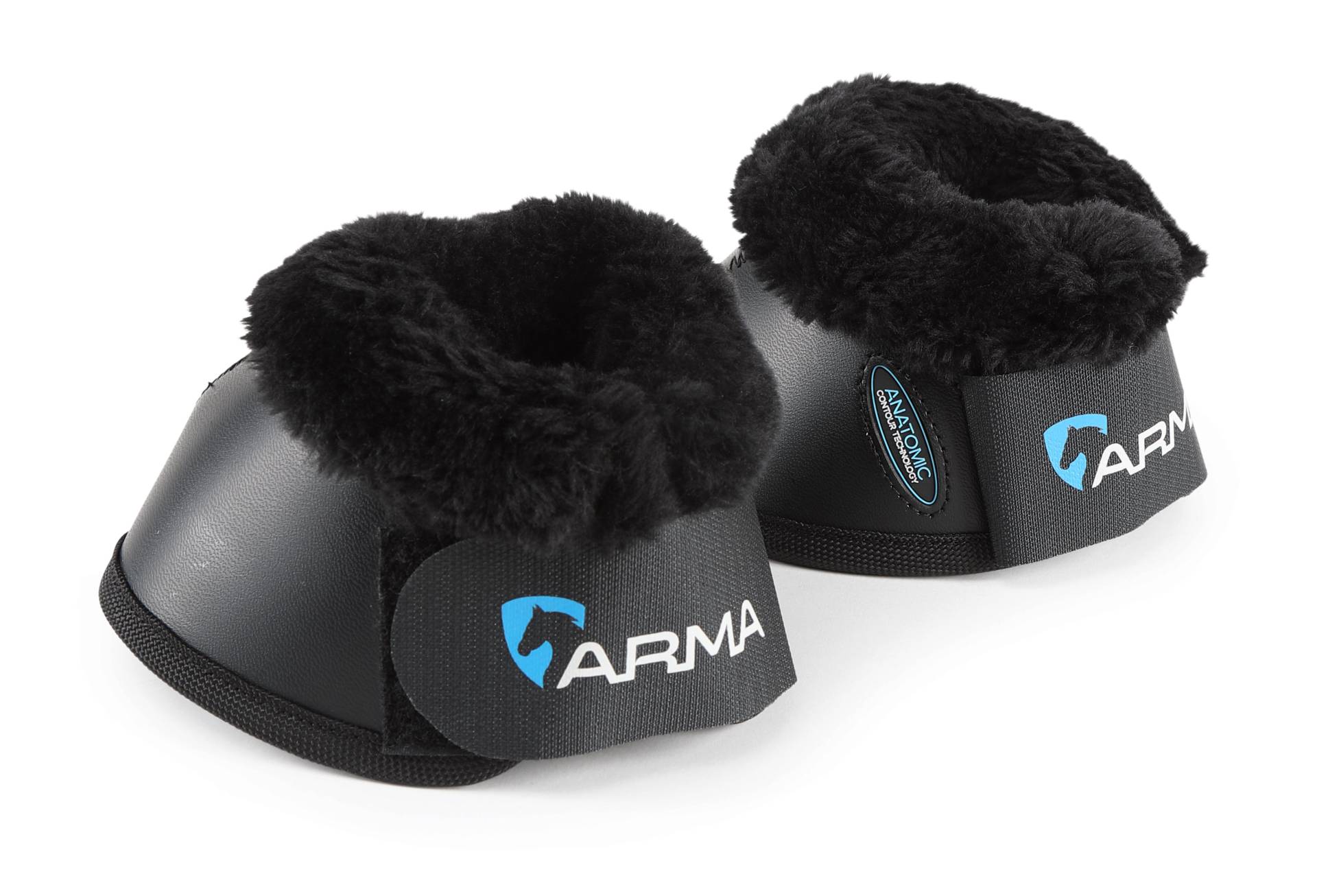 Shires Arma Anatomische Hufglocken Comfort Schwarz, Gr. Full Shires Arma Anatomische Hufglocken Comfort Schwarz, Gr. Full von Shires