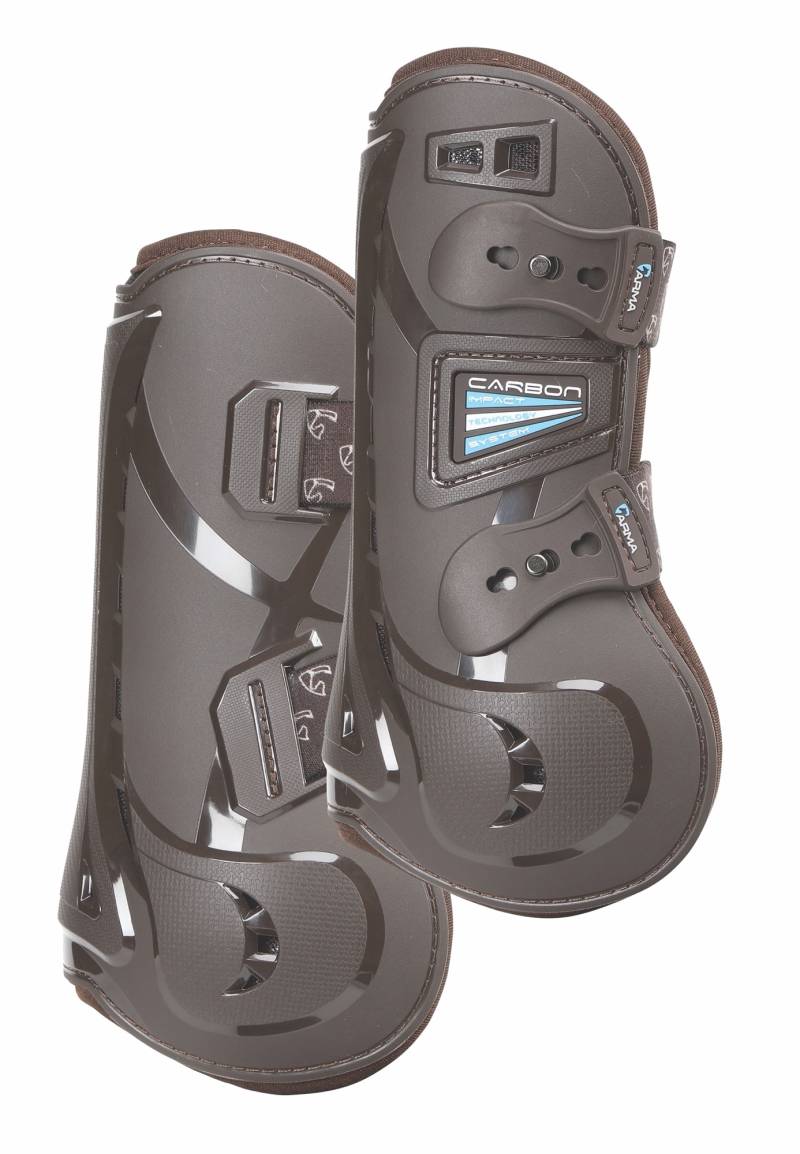 Shires Arma Carbon Gamaschen Braun, Gr. Full Shires Arma Carbon Gamaschen Braun, Gr. Full von Shires