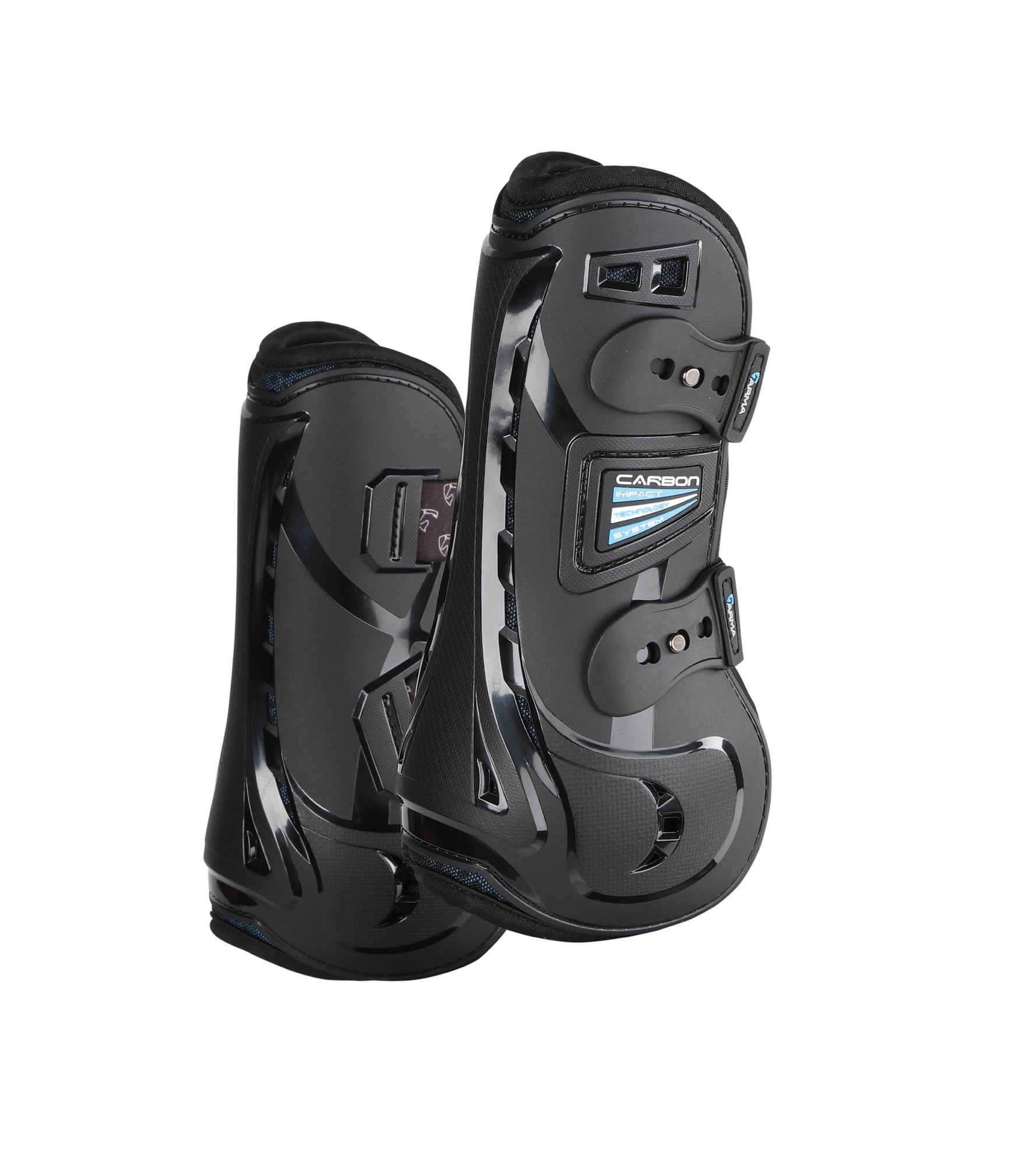 Shires Arma Carbon Gamaschen Schwarz, Gr. Cob Shires Arma Carbon Gamaschen Schwarz, Gr. Cob von Shires