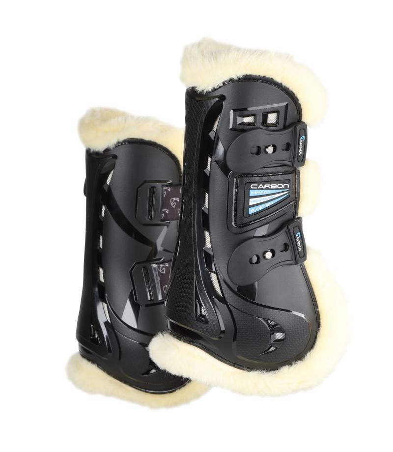 Shires Arma Carbon Gamaschen SupaFleece Schwarz, Gr. Full Shires Arma Carbon Gamaschen SupaFleece Schwarz, Gr. Full von Shires