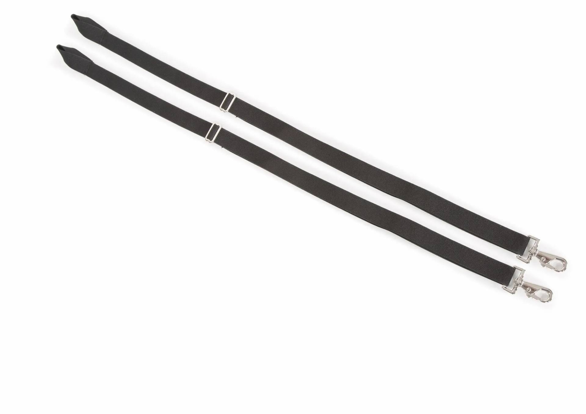 Shires Beinschnüre elastisch für Pferdedecken Schwarz, Onesize von Shires