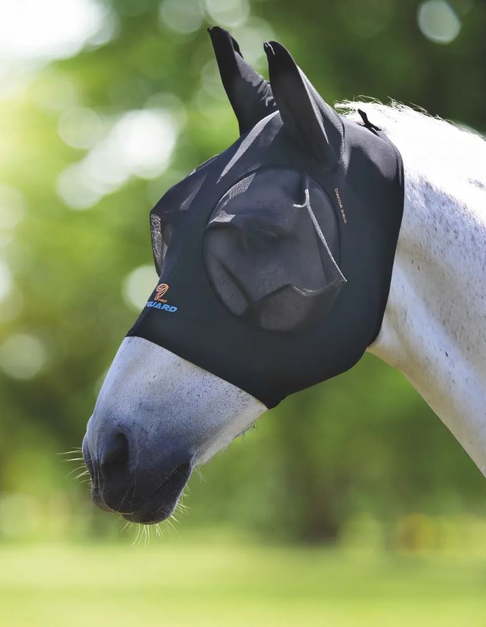 Shires FlyGuard Pro Stretch Fliegenmaske Gr. Extra Full, Schwarz Shires FlyGuard Pro Stretch Fliegenmaske Gr. Extra Full, Schwarz von Shires