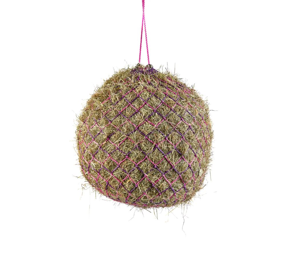 Shires Heunetz Deluxe 6,5kg 5cm Maschenweite, Pink Lila von Shires