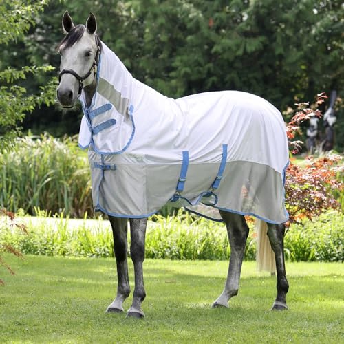 Shires Tempest Original Fliegengitter-Kombi-Teppich, Himmelblau, 1,8 m Shires Tempest Original Fliegengitter-Kombi-Teppich, Himmelblau, 1,8 m von Shires