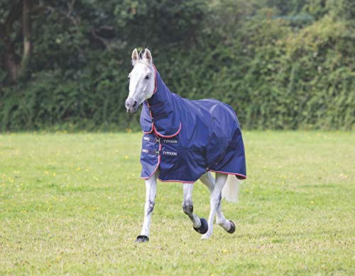 Shires Typhoon Pferdedecke / Pferdedecke, 100 g, Marineblau, 129,5 cm von Shires