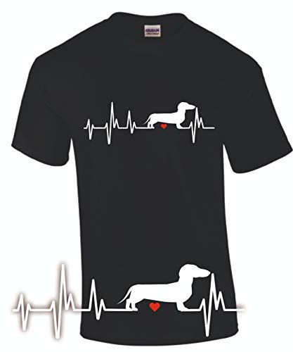 Kopie: Labrador Herzschlag Retriever Hund T-Shirt i Love My Dog Shirt Labbi, Größe: 2XL von Shirtbild