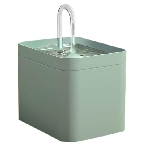 Katzenbrunnen, Trinkbrunnen für Katze, 1.5L Katzenbrunnen Kabellos mit Filter, Automatische Super Silent Katzen Trinkbrunnen, Katzentrinkbrunnen Wasserbrunnen für Katze und Hunde von Shitafe