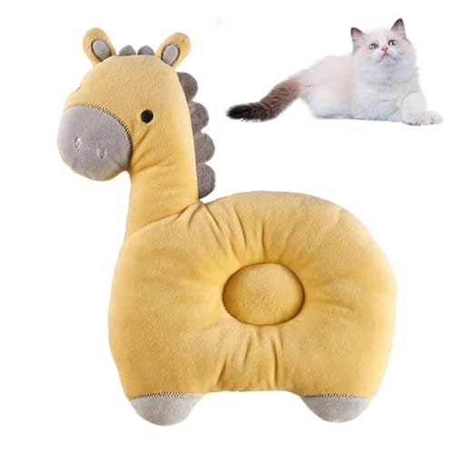 Shitafe Hunde-Nackenkissen, weiches Haustier-Beruhigungskissen,Reisespielzeug für Katzen in Cartoon-Tierform - Niedliches Plüschkissen für Haustiere, Katzen-Nackenkissen, hautfreundlich, atmungsaktiv Shitafe Hunde-Nackenkissen, weiches Haustier-Beruhigungskissen,Reisespielzeug für Katzen in Cartoon-Tierform - Niedliches Plüschkissen für Haustiere, Katzen-Nackenkissen, hautfreundlich, atmungsaktiv von Shitafe