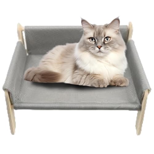 Shitafe Katzenbetten für mittelgroße kleine Hunde und Katzen, Haustier-Couchbett | Hautfreundliche Katzenbetten aus Naturholz - Stabiler Abnehmbarer Sofabezug für Hundebetten Shitafe Katzenbetten für mittelgroße kleine Hunde und Katzen, Haustier-Couchbett | Hautfreundliche Katzenbetten aus Naturholz - Stabiler Abnehmbarer Sofabezug für Hundebetten von Shitafe