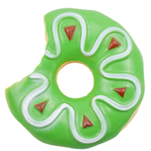 Shitafe Kauspielzeug für Welpen, Kauspielzeug für Hunde,Donut-Welpen-Stimmspielzeug - Hundespielzeug für Aggressive Kauer, quietschendes Haustierspielzeug für Welpen, interaktives Kauspielzeug für Shitafe Kauspielzeug für Welpen, Kauspielzeug für Hunde,Donut-Welpen-Stimmspielzeug - Hundespielzeug für Aggressive Kauer, quietschendes Haustierspielzeug für Welpen, interaktives Kauspielzeug für von Shitafe