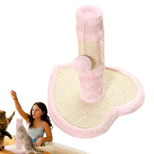 Shitafe Kratzbaum für Katzen, Kratzbaum für Hauskatzen - Kratzbaum mit baumelndem Ball - Krallenkratzer für Katzen, Kratzbaum für Kätzchen, interaktives Spielzeug, Kätzchenspielzeug für Hauskatzen Shitafe Kratzbaum für Katzen, Kratzbaum für Hauskatzen - Kratzbaum mit baumelndem Ball - Krallenkratzer für Katzen, Kratzbaum für Kätzchen, interaktives Spielzeug, Kätzchenspielzeug für Hauskatzen von Shitafe