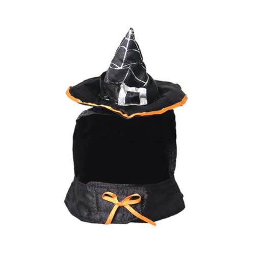Halloween-Thema, Cosplay, Hexenhut für Katze, Hund, Kostüm, Halloween, Cosplay, warme Kopfbedeckung, für Hunde und Katzen Halloween-Thema, Cosplay, Hexenhut für Katze, Hund, Kostüm, Halloween, Cosplay, warme Kopfbedeckung, für Hunde und Katzen von Shntig