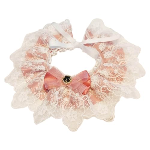 Haustier-Lätzchen, Katzen, Spitzen-Halsband, Halstuch, Halsband für kleine Haustiere, Welpen, verstellbares Hundeschal, Zubehör, Speicheltuch, Bandanas Haustier-Lätzchen, Katzen, Spitzen-Halsband, Halstuch, Halsband für kleine Haustiere, Welpen, verstellbares Hundeschal, Zubehör, Speicheltuch, Bandanas von Shntig