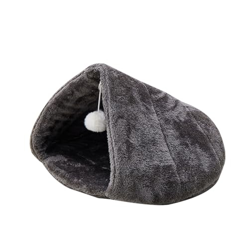 Katzenhöhle, warmes Bett für den Innenbereich, waschbar, weiche Betten, Zelthaus für Welpen, kleine Hunde, dicker Boden Katzenhöhle, warmes Bett für den Innenbereich, waschbar, weiche Betten, Zelthaus für Welpen, kleine Hunde, dicker Boden von Shntig