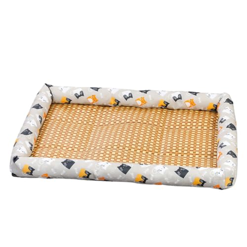 Kühlendes Katzenbett, weich, gewebt, Haustierkissen, Kühlbett für heiße Jahreszeiten, Schlafkissen, Sofa Kühlendes Katzenbett, weich, gewebt, Haustierkissen, Kühlbett für heiße Jahreszeiten, Schlafkissen, Sofa von Shntig