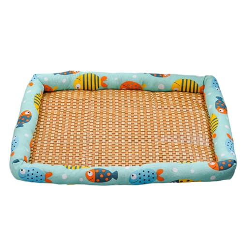 Kühlendes Katzenbett, weich, gewebt, Haustierkissen, Kühlbett für heiße Jahreszeiten, Schlafkissen, Sofa Kühlendes Katzenbett, weich, gewebt, Haustierkissen, Kühlbett für heiße Jahreszeiten, Schlafkissen, Sofa von Shntig